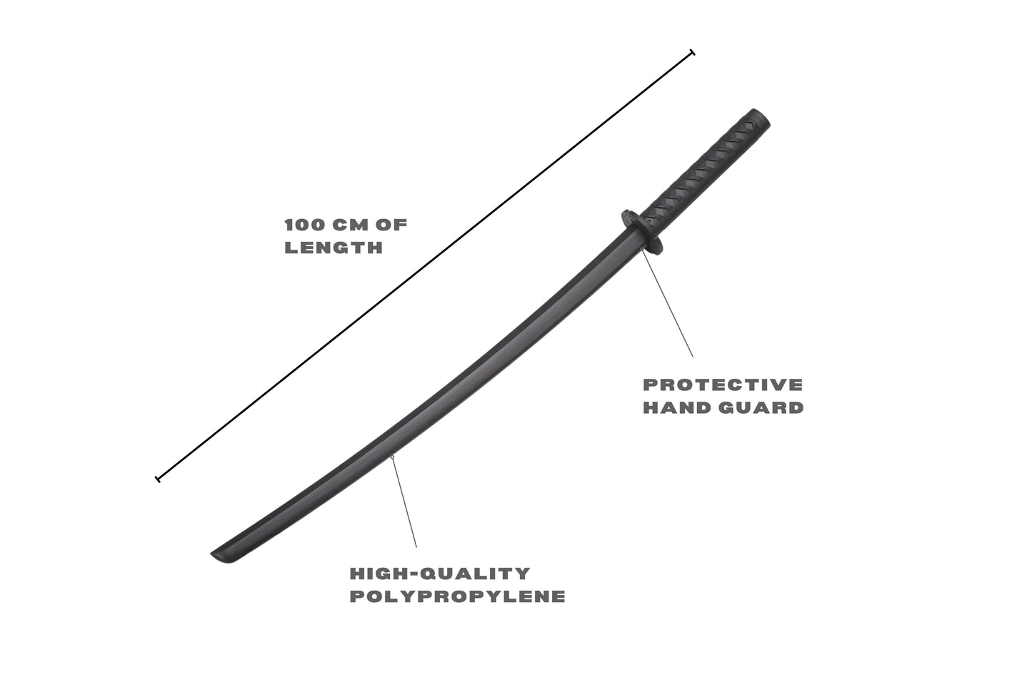 Polypropylene Bokken Katana