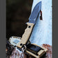 Wilora D2 Steel Hunting Knife - Ultimate Survival Bowie Knife with Sharpener, Ferro Rod, and Paracord Rope